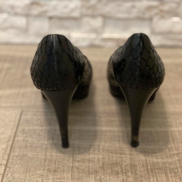 MODA SPANA BLACK HEELS - Size: 8.5 - Picture 2 of 6